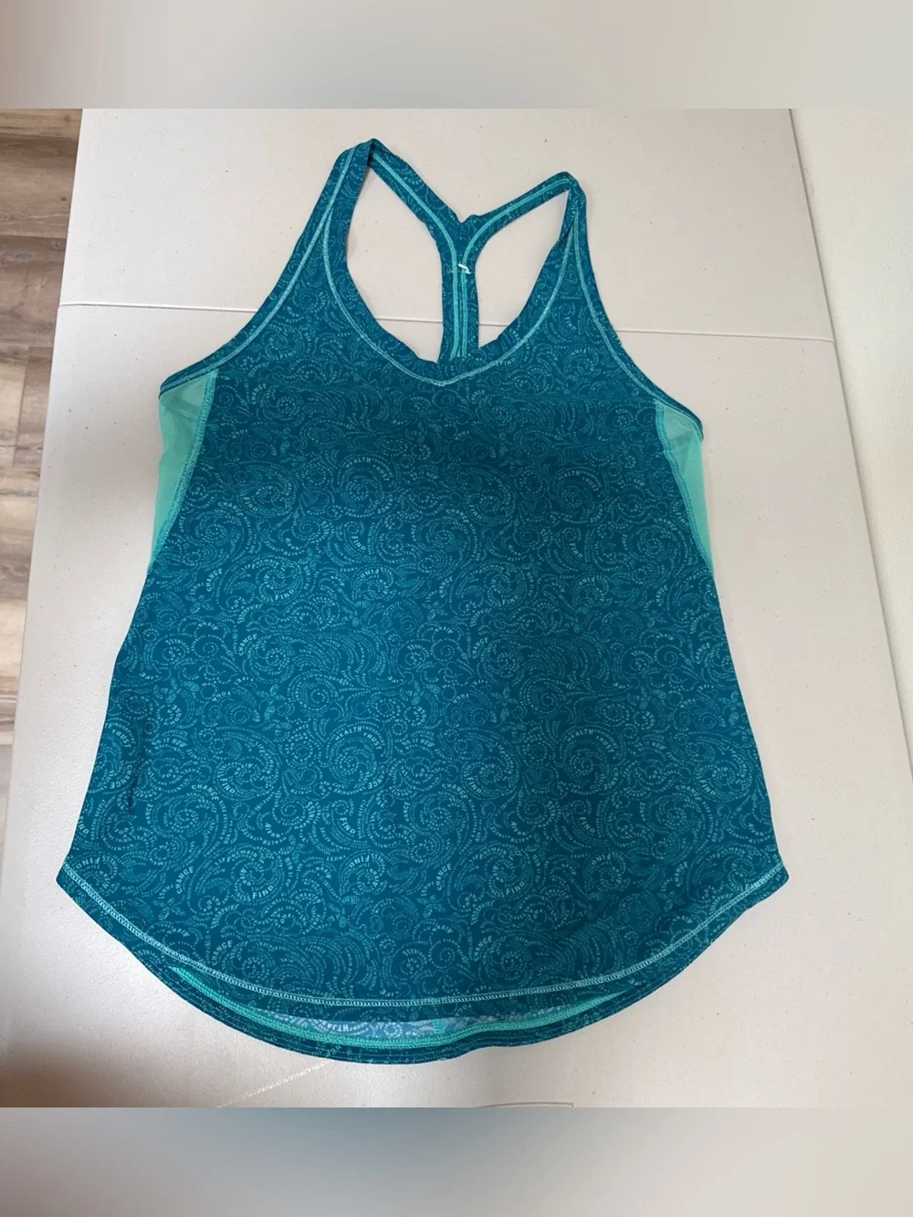 Lululemon Green Teal Racerback Tank Top 4 Or 6 S?